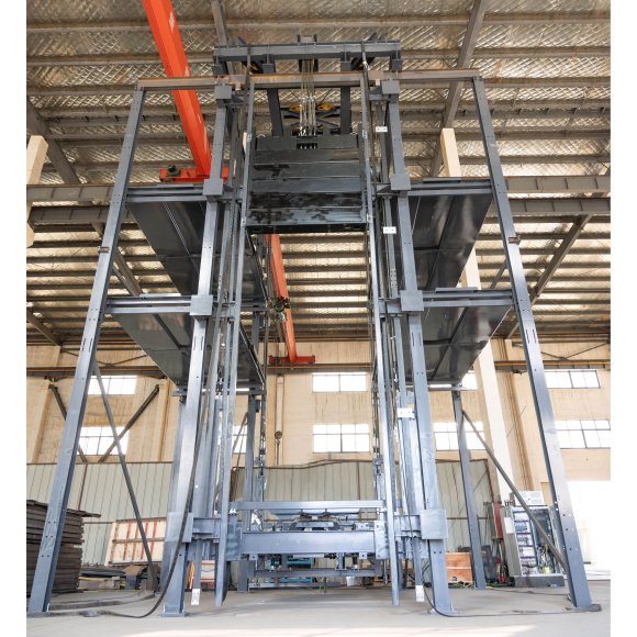PCS-A 90 degree entry type vertical lifting parking tower
