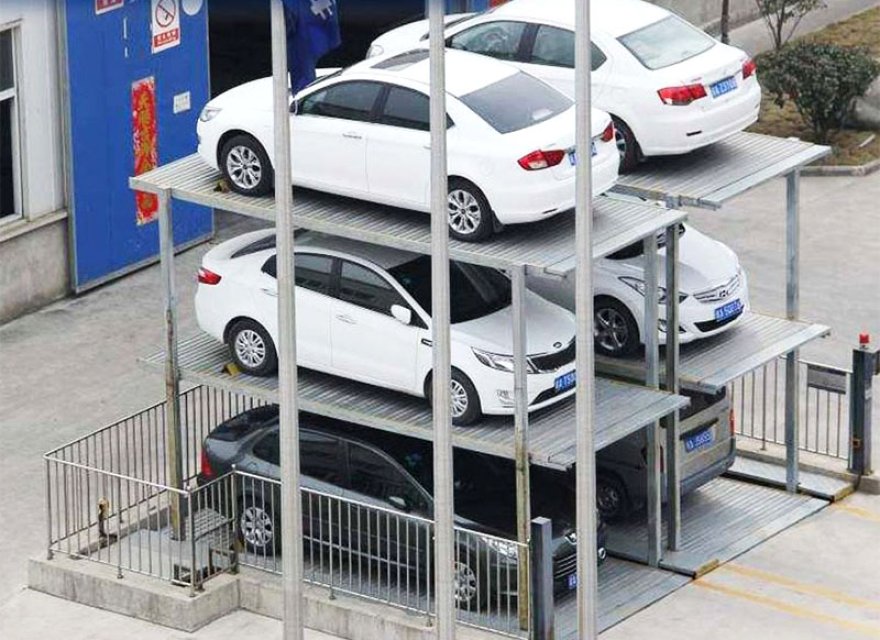 Mechanical Pit Parking Type underground car parking lift