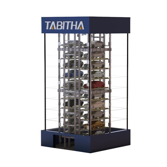 PCS-C Pallet enchange type vertical lifting parking tower